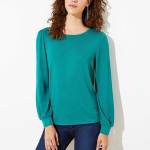 NWT LOFT CUTOUT BACK TOP